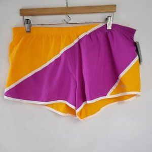 Nike Shorts - Nike Orange and Pink Athletic Running Shorts Nike Shorts - Nike Orange and Pink Athletic Running Shorts